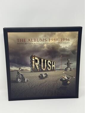 Rush The Albums 1989-1996 Vinyl 6 LP Box Set Limited Rhino Like New No Shrink